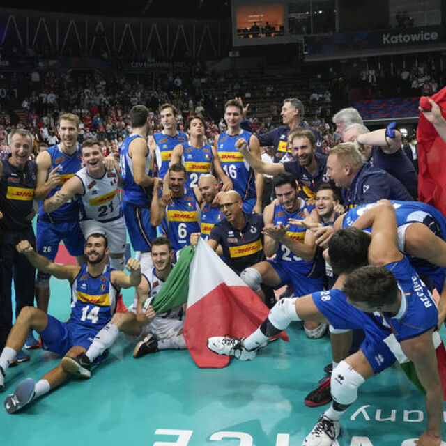 Италия е новият волейболен крал на Европа