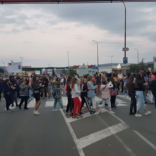 В Айтос отново излязоха на протест срещу тежкотоварния трафик в града