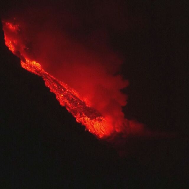 Ново изригване на вулкана Ла Палма