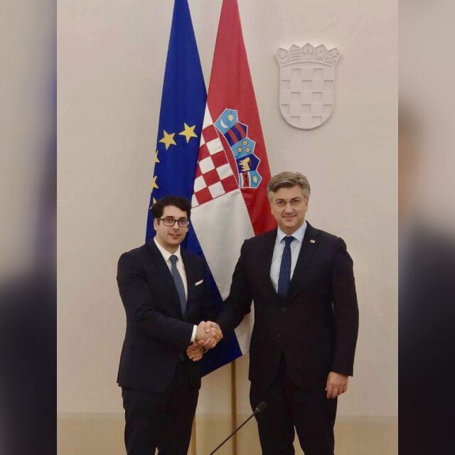 Министър Пеканов се срещна с хърватския премиер 
