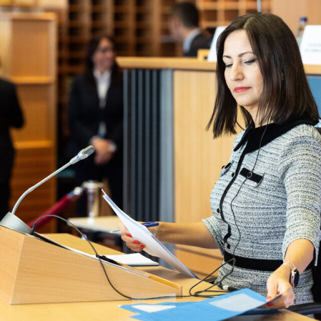 "Отлични отговори": Илиана Иванова се представи на четири езика в Европарламента