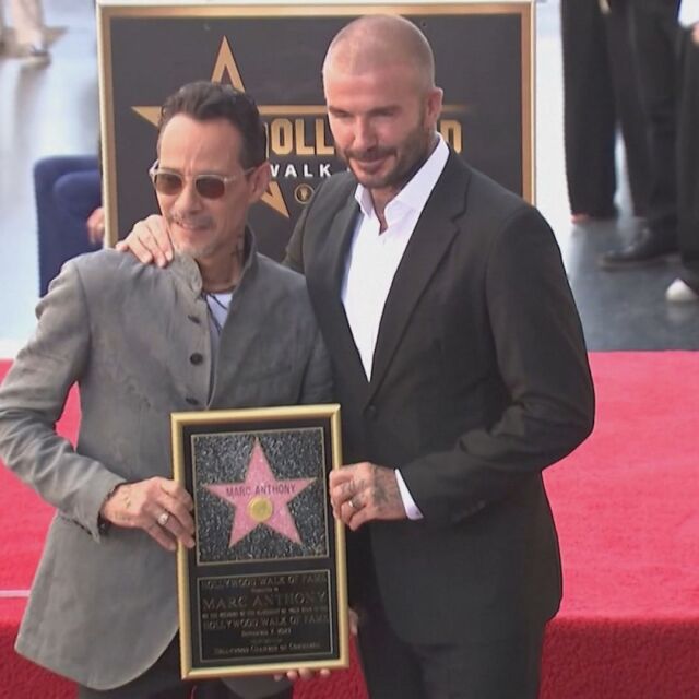 Марк Антъни получи звезда на Алеята на славата в Холивуд