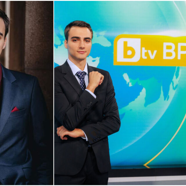 Петроний Евтов, новият синоптик на bTV: Справял съм се с критични ситуации в училище (СНИМКИ)