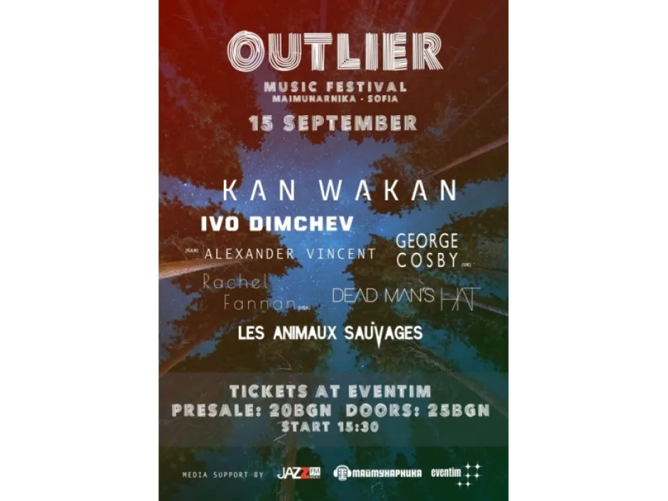 OUTLIER Fest по идея на Kan Wakan ни среща с имена от калифорнийската, британската и българската музикална сцена