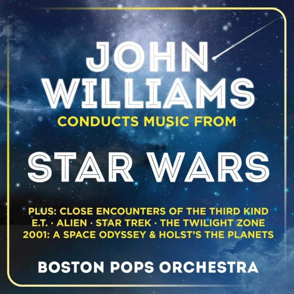 Саундтракът на победите на Доброто: Джон Уилямс дирижира „Бостън попс оркестра“ в John Williams Conducts Music From Star Wars