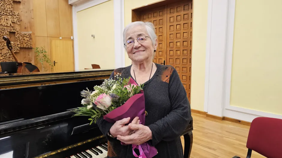 Проф. Милена Моллова отново свири със „Софийски солисти“ 62 години след като участва в първия концерт на състава