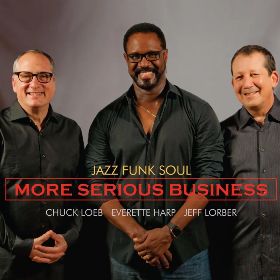 Музика за добро настроение във втория албум на супер триото Jazz Funk Soul, наречен More Serious Business