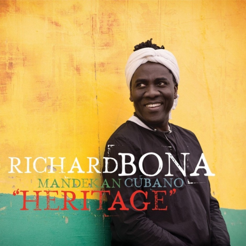 Ричард Бона съвместява западноафриканската и кубинската традиция в жизнерадостния Heritage, записан с Mandekan Cubano