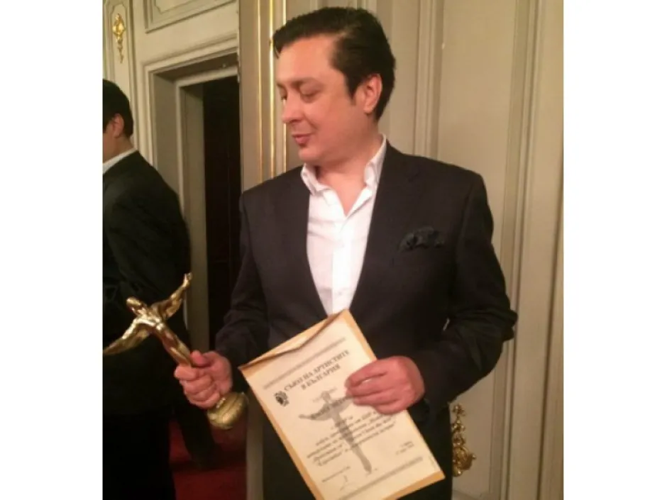 Васил Петров бе удостоен с „Икар“ за съвременна българска музика