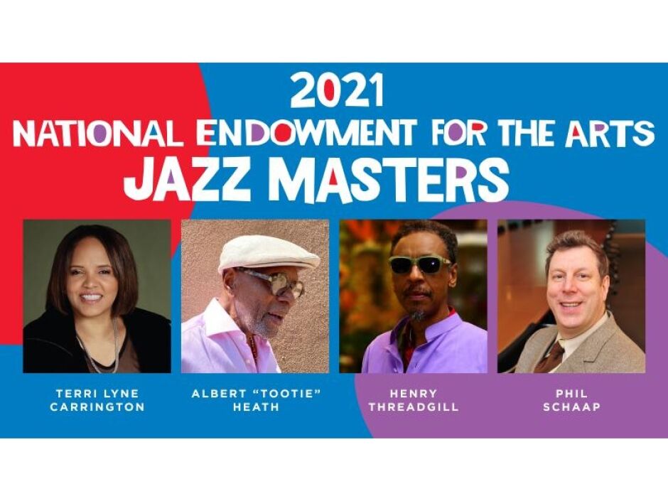 Тери Лин Карингтън, Хенри Тредгил, Албърт „Тути“ Хийт и Фил Шеп са новите носители на най-престижната американска награда за джаз