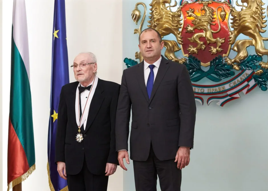 Джаз музикантът Веселин Николов бе удостоен с орден „Стара планина“ първа степен