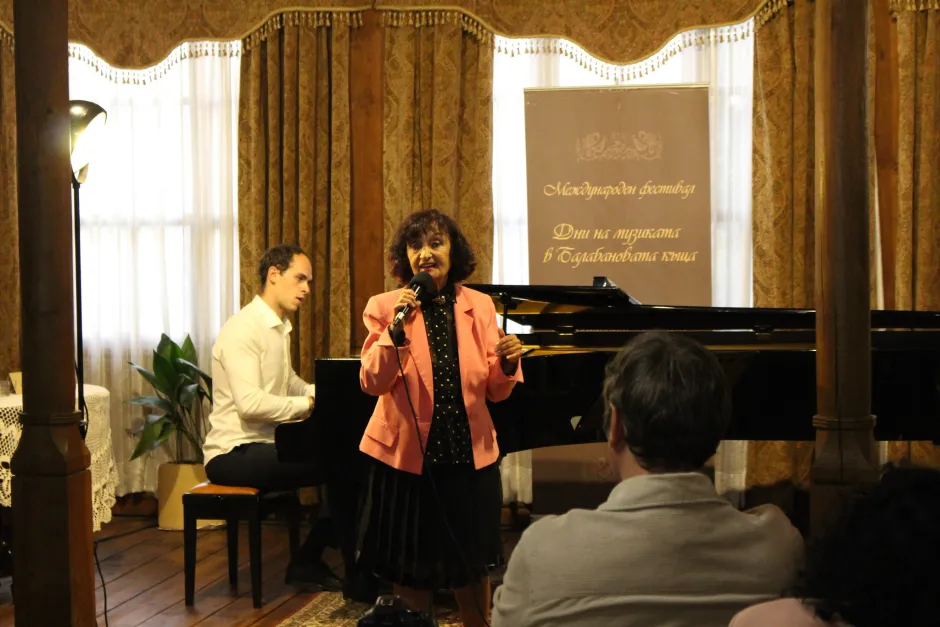 „Музиката е в мен“, сподели Мими Николова на водена от Светослав Николов среща концерт на фестивала „Дни на музиката в Балабановата къща“