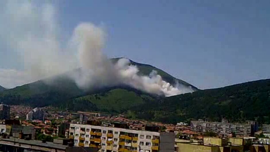 Пожар в Сливенския балкан