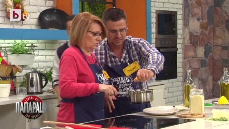 Иван и Андрей в кулинарна битка с майките си в "Мама готви по-добре"