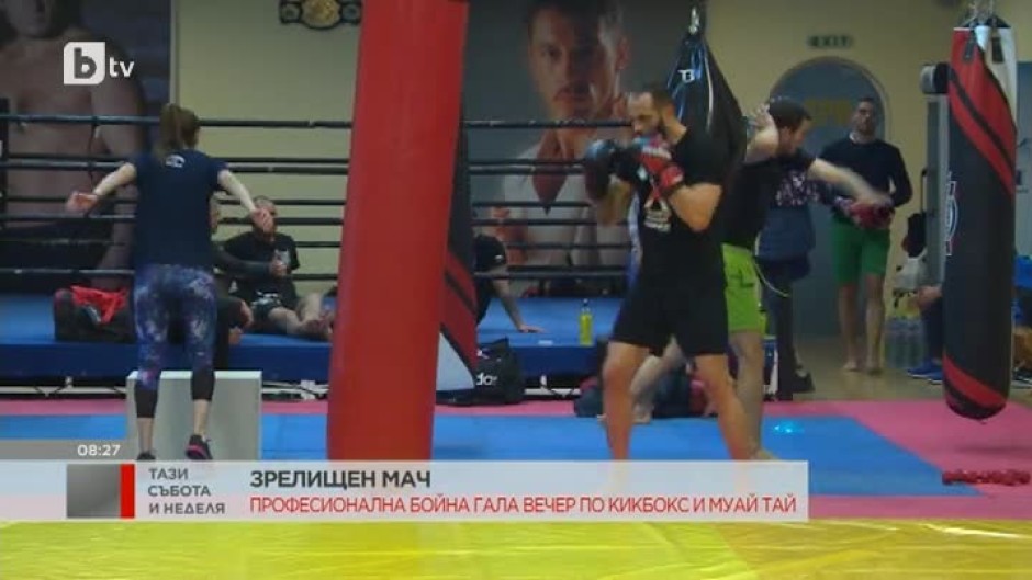 Деян Топалски и Николай Йоргов преди предстоящите мачове на ринга
