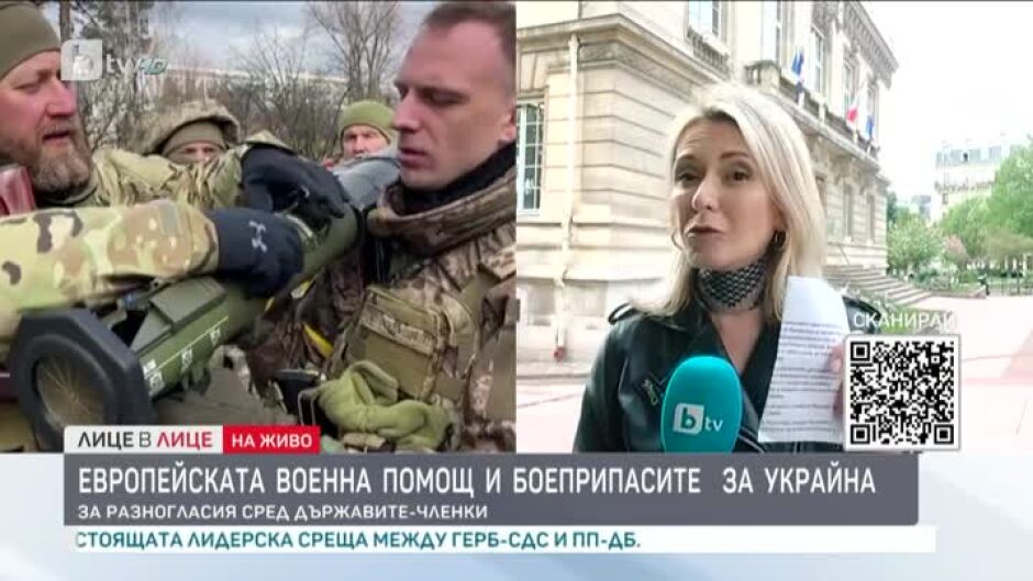 Европейската военна помощ и боеприпасите за Украйна