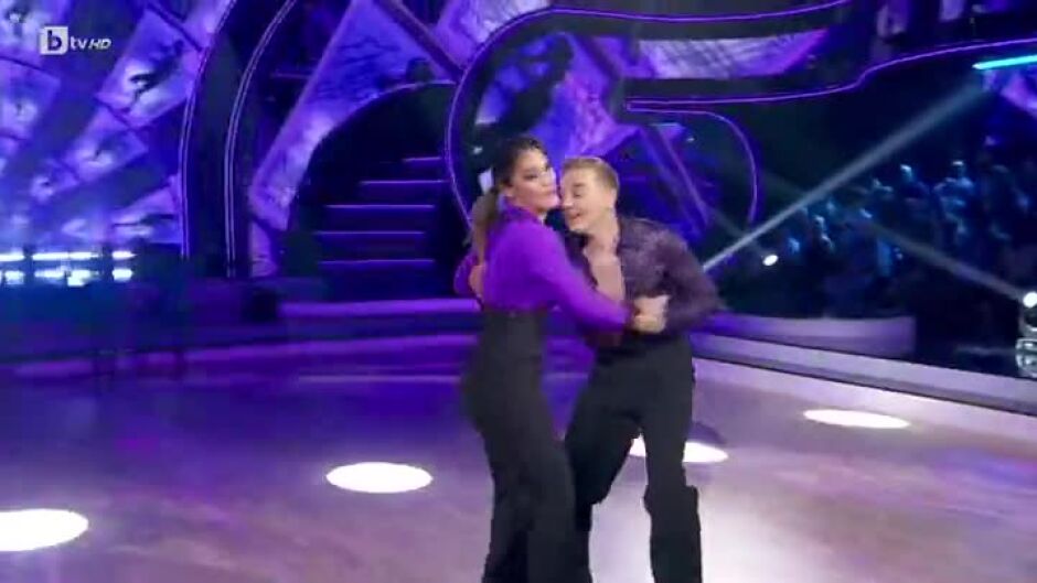 Ивет Горанова и Тодор Атанасов танцуват чарлстон