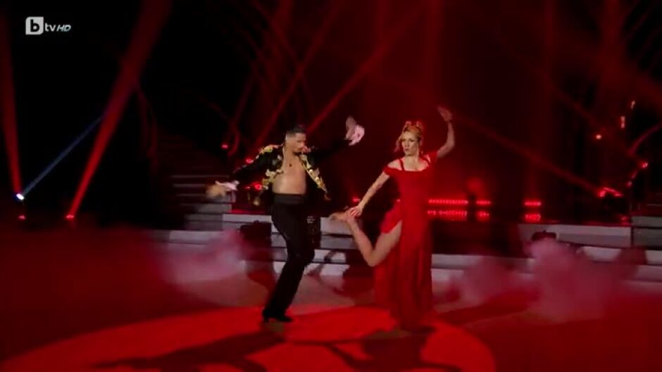 Мила Роберт и Кристиан Йорданов танцуват страстно пасо добле по песента "Survivor"