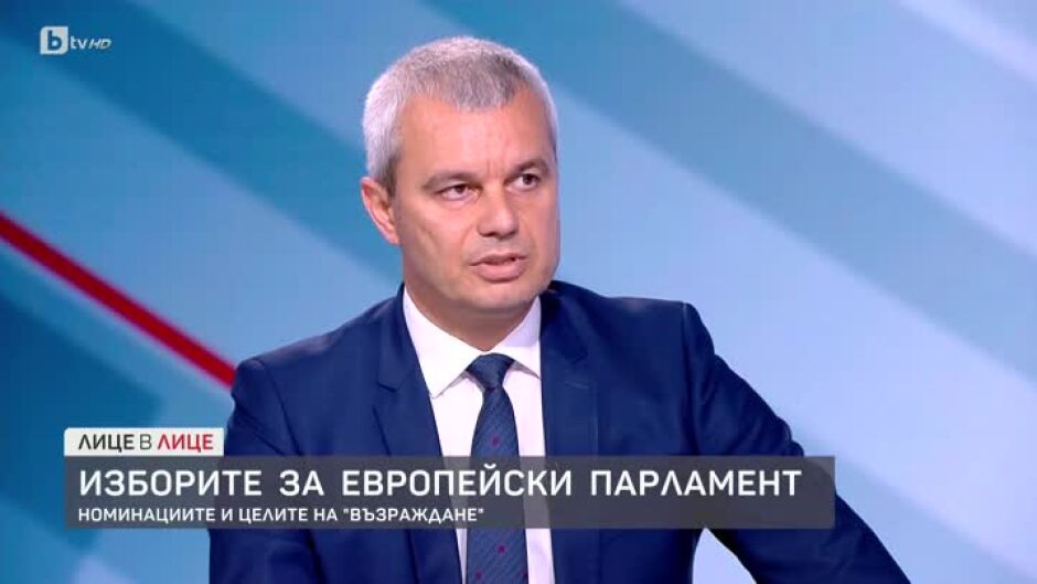 Костадин Костадинов: Нямаме доверие в служебното правителство