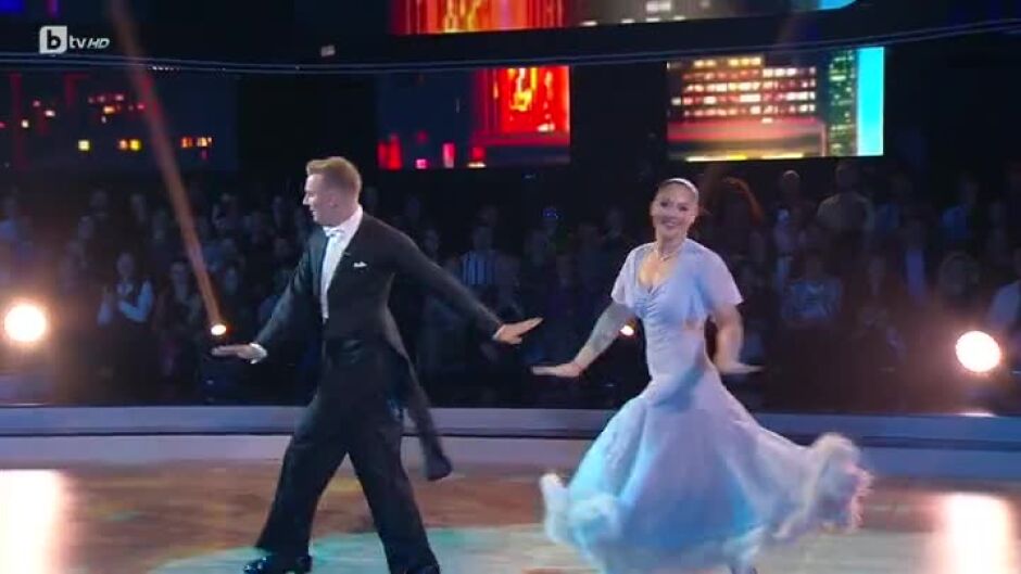 Ивет Горанова и Тодор Атанасов танцуват фокстрот