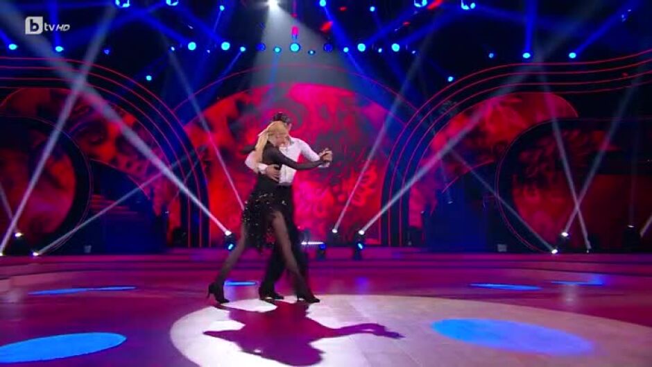Натали и Димитър танцуват аржентинско танго за оставане в "Dancing Stars"