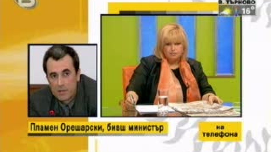 Мария Капон като гост водещ Btv Media Group Btv