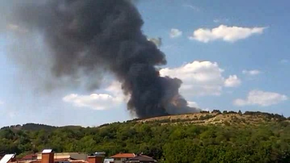 Отново пожар над Стара Загора