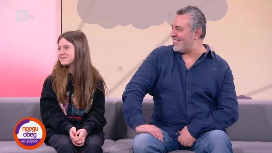 Дъщерята на актьора Христо Мутафчиев Ая: Баща ми винаги е "доброто ченге" вкъщи