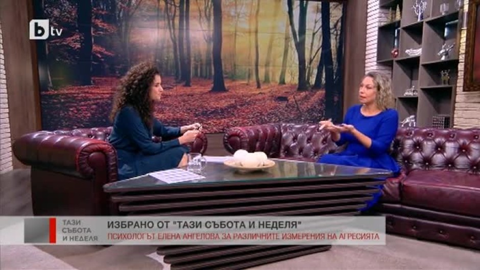 Елена Димитрова-Ангелова: Колкото по-ниска е самооценката на човека, толкова по-високо е нивото му на агресия