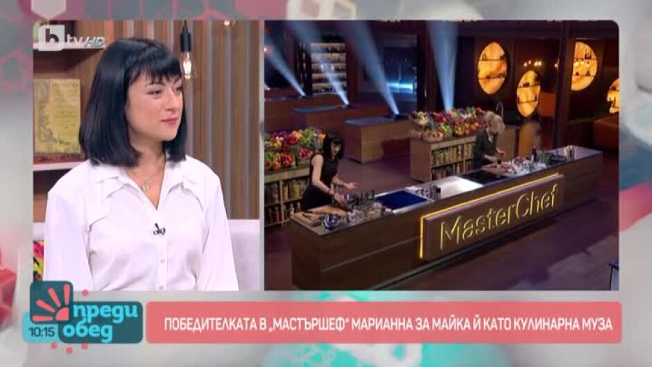 "Да, шеф!": MasterChef на България Марианна Александрова готви сарми
