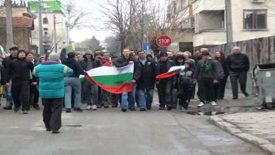 Протестите в Нова Загора