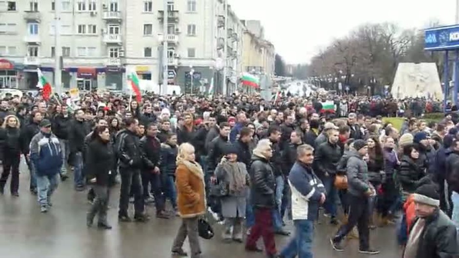 Протестите в Шумен