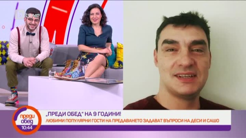 Сашо Кадиев отговаря на въпрос на Владо Николов