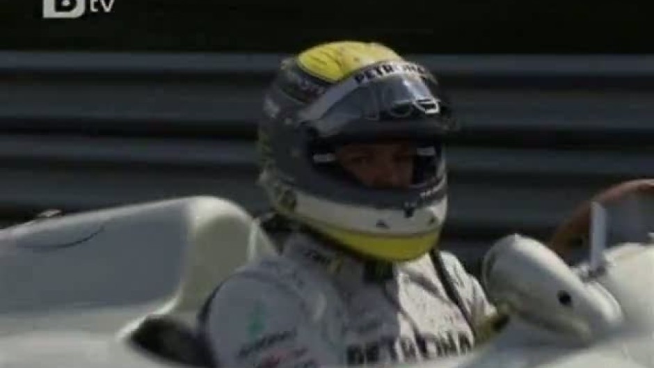 Шумахер подкара болида на легендата Фанджо