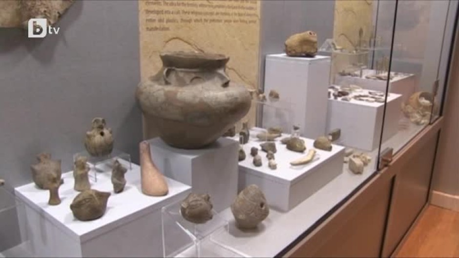Праисторически находки на 8000 г. в историческия музей на Русе