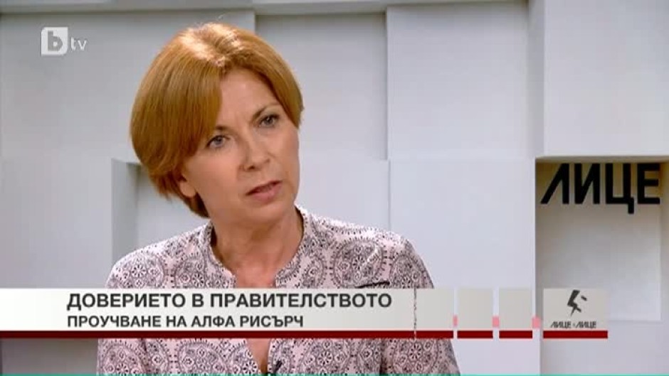 Боряна Димитрова, "Алфа рисърч": ГЕРБ запазва позицията си на първа политическа сила