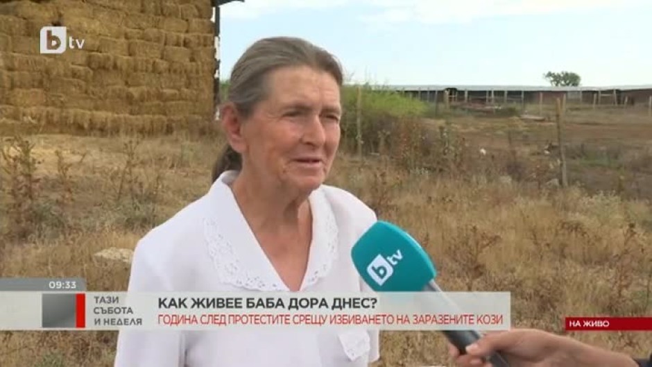 Как живее баба Дора, година след избиването на заразените кози?