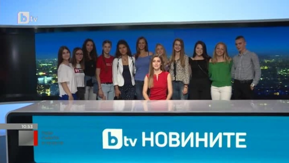 Ученици от цялата страна посетиха новото студио на bTV