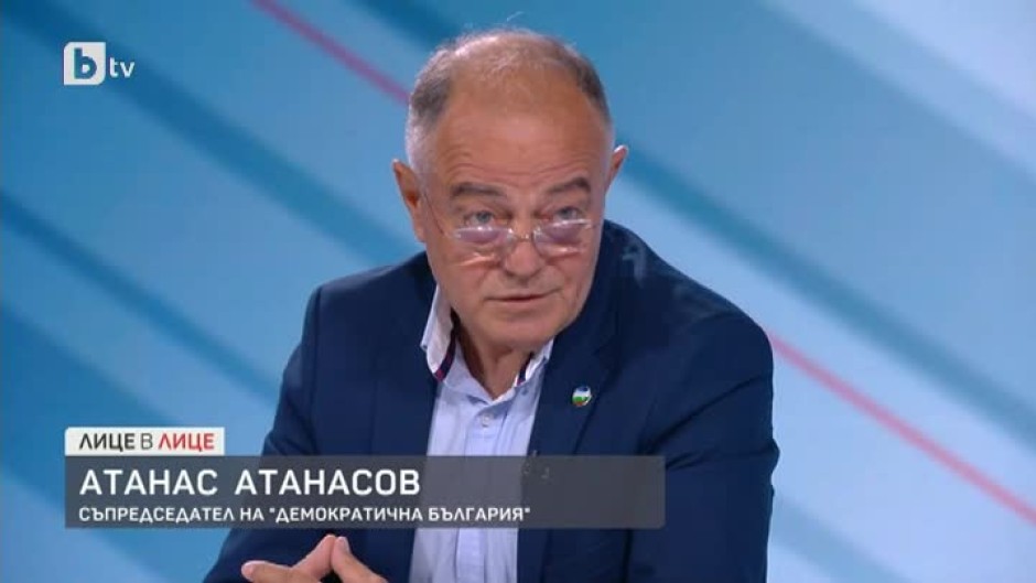 Атанас Атанасов за протестите и исканията на "Демократична България"