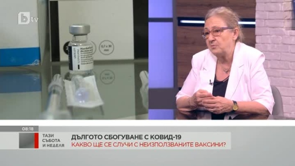 Проф. Мира Кожухарова: Надявам се процентът на напълно ваксинираните хора до есента да достигне 20