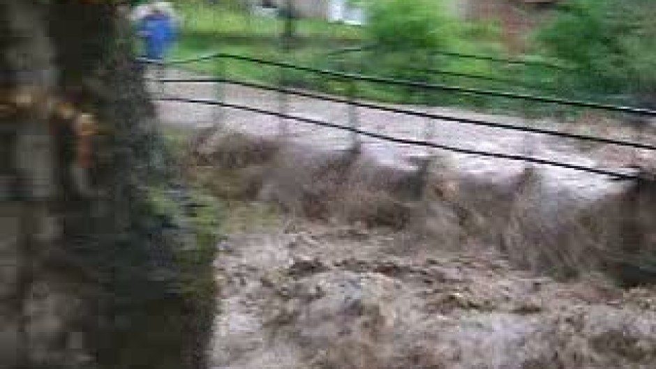Последствие от дъжда в Берковица