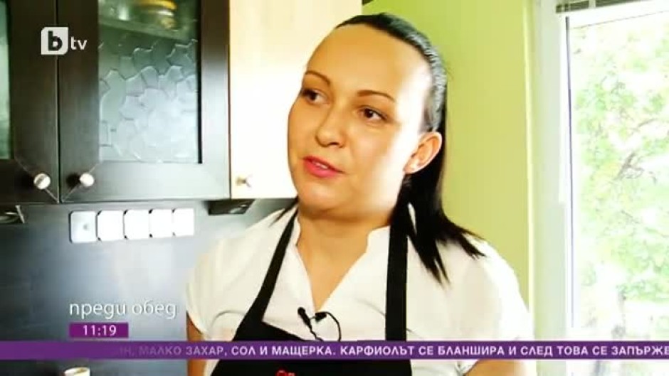 Рецепта за "риба халибут" приготвя Весела Георгиева от шоуто MasterChef