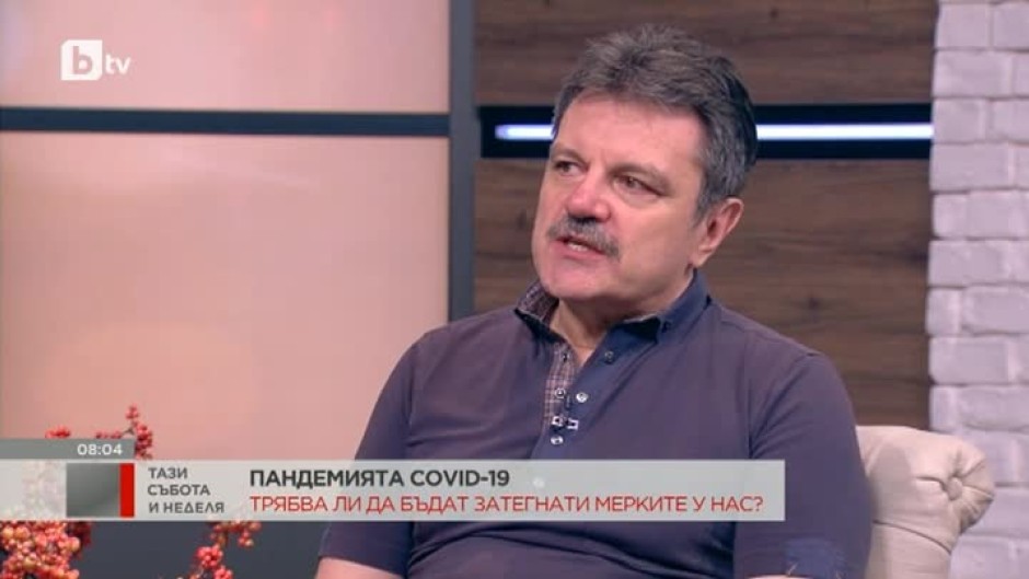 Д-р Александър Симидчиев: Индивидуалното отношение към вируса трябва да е адекватно на обстановката