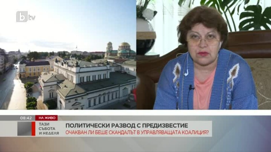 Татяна Дончева: Сценаристите мъчат да се ситуират в политическия живот на България
