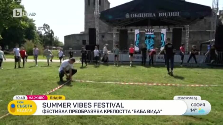 "Summer Vibes Festival": Фестивал преобразява крепостта "Баба Вида"