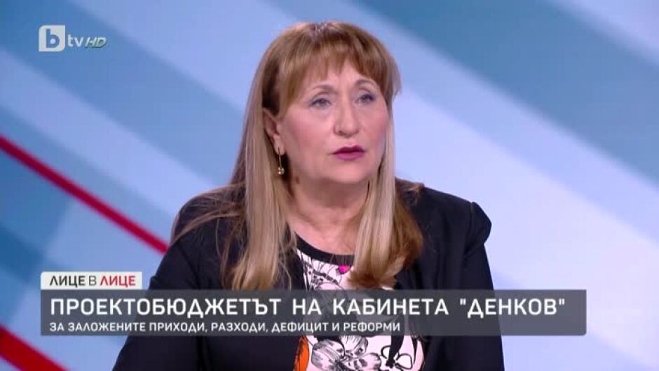 Лидия Шулева за проектобюджета на кабинета "Денков-Габриел"