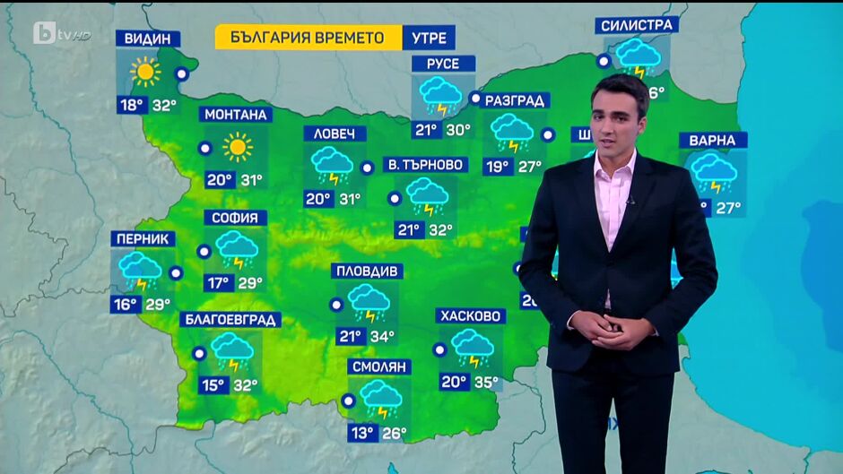 Времето - Късна емисия - 19.06.2025	