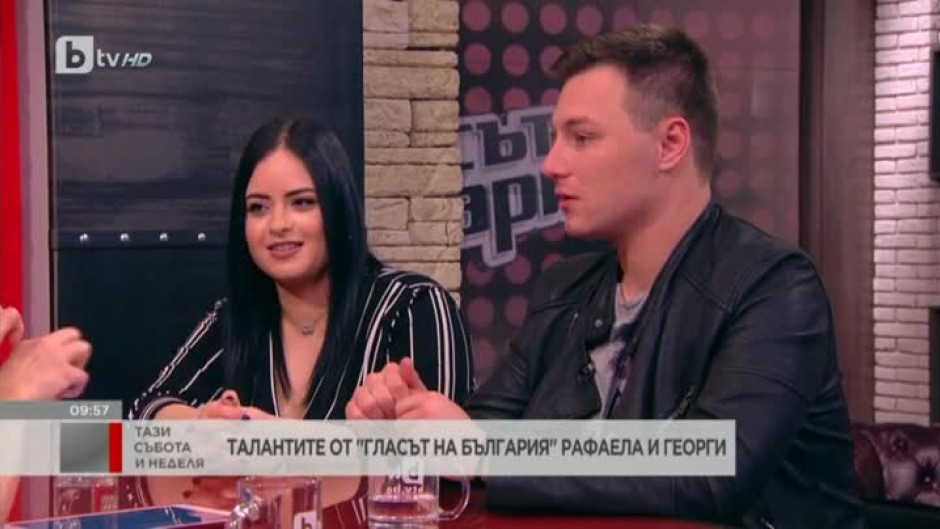 Рафаела Макри и Георги Пеев за емоцията в "Гласът на България"