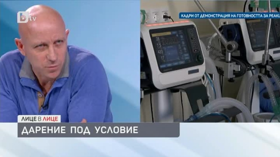 Ивайло Пенчев: Три частни болници са готови да приемат дарението на "Уолтопия"