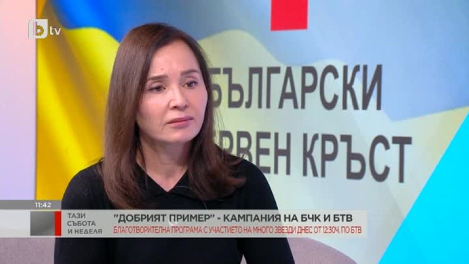 Ирина Флорин се включва в кампанията на БЧК и bTV "Добрият пример": За мен това е чест
